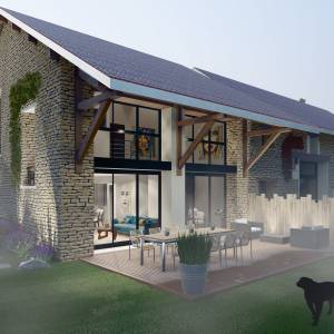 RENOVATION GRANGE - Mathis CRONIER - La Maison Des Architectes