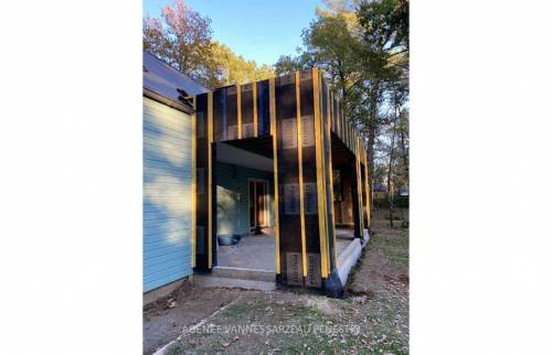 EXTENSION EN BOIS A FEREL 56130 PAR LA MAISON DES TRAVAUX VANNES SARZEAU PENESTIN