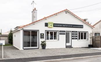 Transformation d’une maison en agence immobilière – Projet Vivre Ici aux Sorinières (44840)