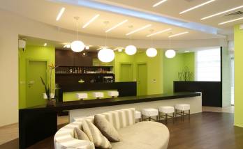 Rénovation de la réception d'un hôtel à Rennes