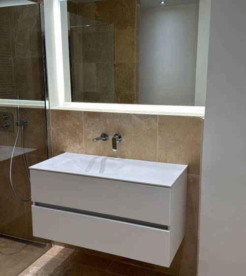 avant après salle de bain la maison des travaux sète