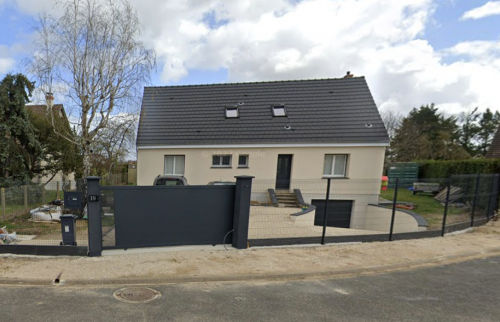 Portail aluminium coulissant