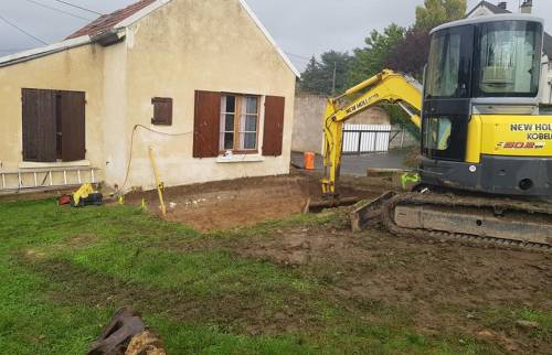 Préparation du terrassement