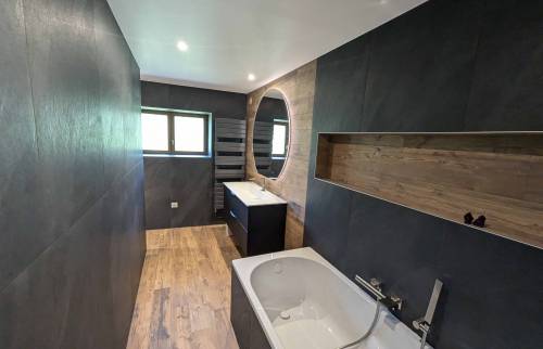 salle de bains rénovation moderne