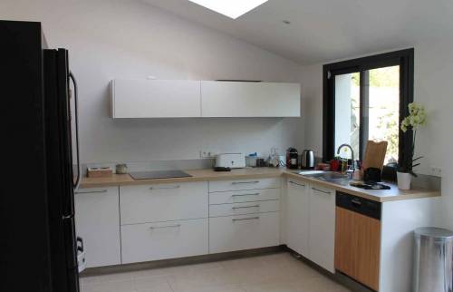 Rénovation d'une maison à Nantes - cuisine aménagée