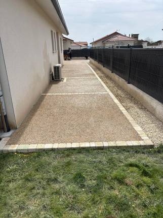 béton désactivé