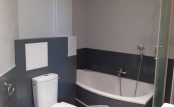 Création salle de bain complète douche baignoire vasque surélevée et WC - Menucourt - 95180 - 