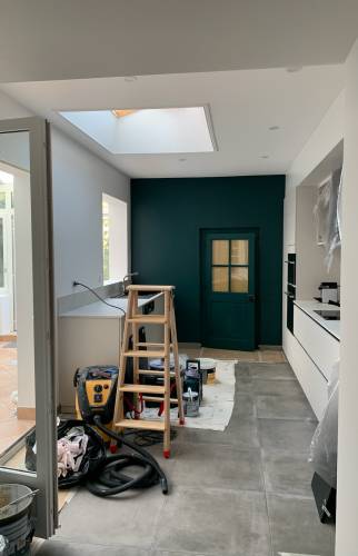 Application du vert Amerie