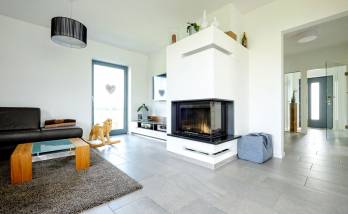 Rénovation de maison avec installation de cheminée fermée - La Plaine sur mer 44770