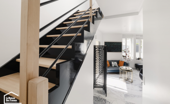 Escalier entièrement rénové