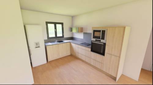 Vue 3D de la cuisine