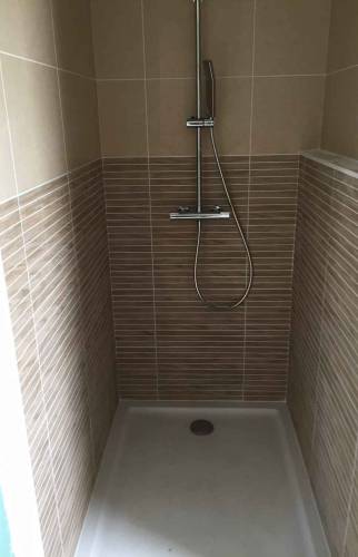 Douche à l'italienne - extension 