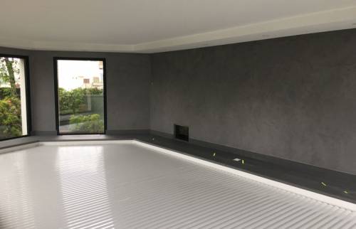 Construction de piscine intérieure