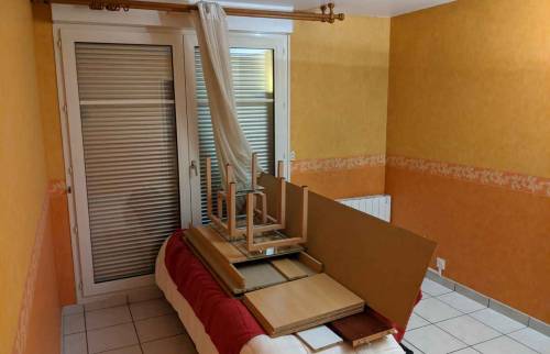 Salon avant travaux