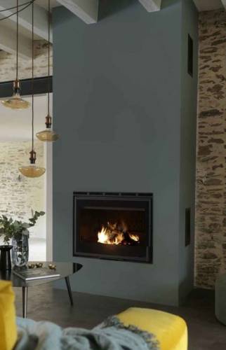 installer une cheminée - insert