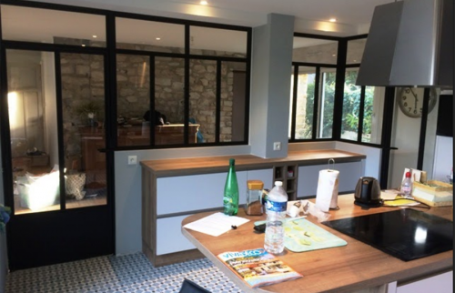 Création d'une verrière d'atelier contemporaine Pessac