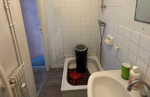 Salle de bain avant