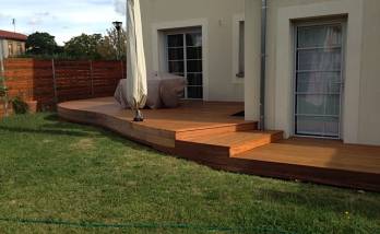 Pose finale terrasse bois Ipé KD - Cergy Pontoise - 95801 - 