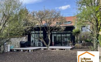 Terrasse et extension en bardage acier (Brunoy 91800)