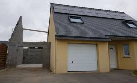 Agrandissement de maison à Olemps : pendant les travaux