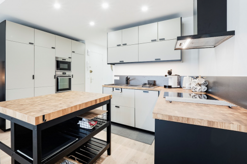 Cuisine avant après réno Orvault