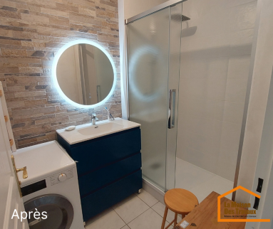 Douche à l'italienne