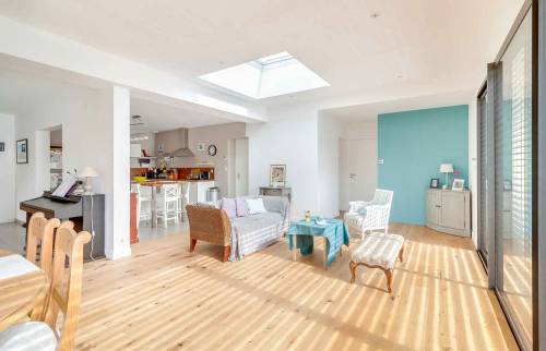Salon séjour - Extension de 60 m² à Vertou avec piscine