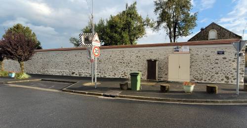 Mur extérieur après travaux de rénovation de maçonnerie - Solers 77111