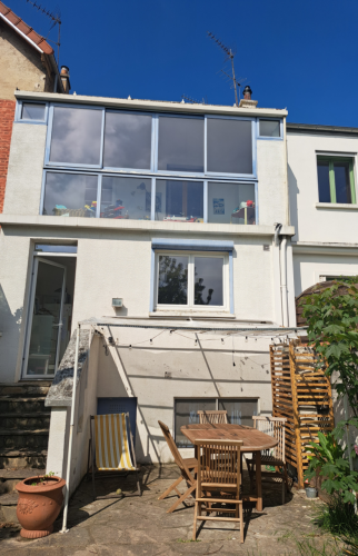 ancienne véranda avant rénovation