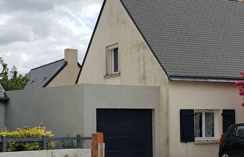 garage avec porte sectionnel