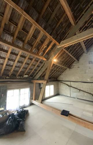 Combles avant