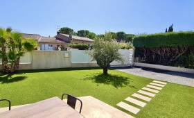 Pose d'une terrasse en dalles