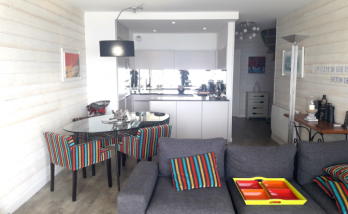 Rénovation complète pour cet appartement face mer à Pornichet