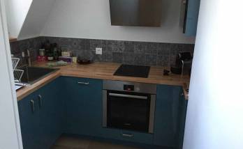 Aménagement d'une cuisine moderne et équipée (Ouistreham 14150)