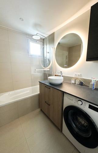 Salle de bain rénovée à Annecy