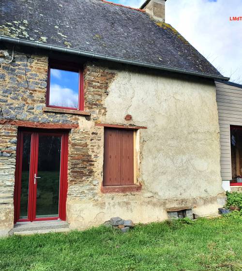 extension bois à Pleugueneuc