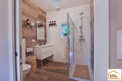 Salle de bain dans l'extension (Brunoy 91800)
