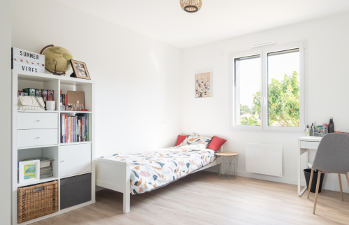 Extension de maison verticale à Bougenais