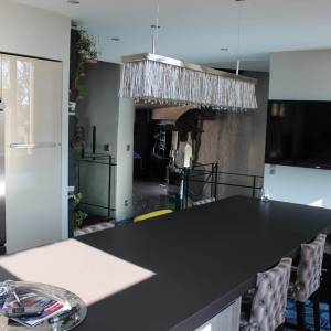 Aménagement et création de mobilier - Îlot et table à manger