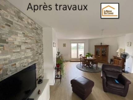 Salon après rénovation (Brunoy 91800)