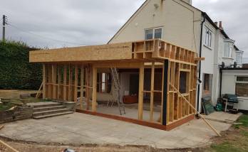 extension en bois