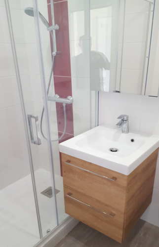 Salle de bain rénovée