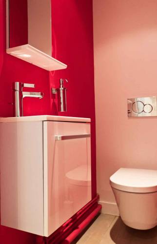 Rénovation des toilettes d'un appartement dans les Hauts-de-Seine