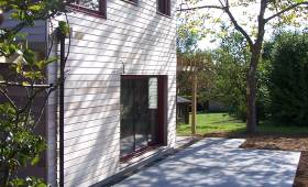 terrasse de 40m²  béton brut à Ploufragan