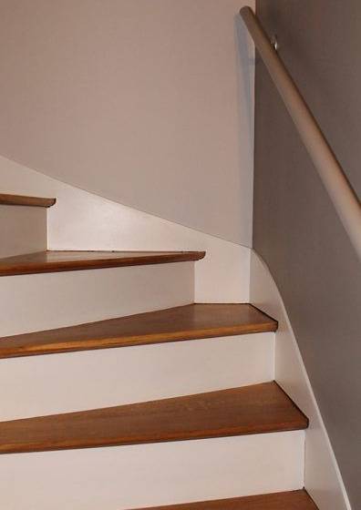 amélioration d'un escalier - changement de rampe