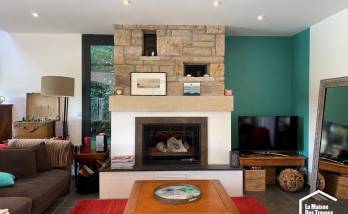 Modernisation d’une cheminée ancienne dans une maison rénovée à Sarzeau 56370