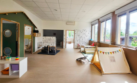 Rénovation micro-crèche - salle de jeux