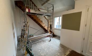 Vu ensemble de l'escalier