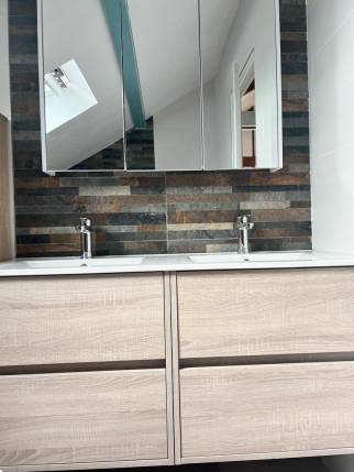 réno salle de bain sous combles morlaix