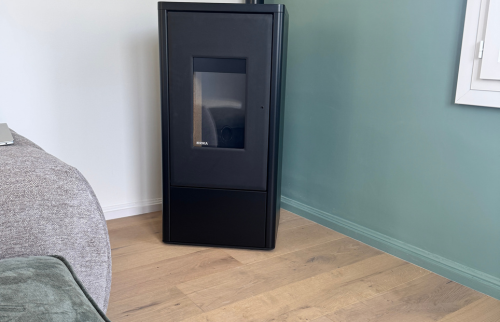 Installation d'un poêle à bois pour le confort thermique